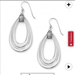 NWT Brighton Meridian Swing Swarovski earrings